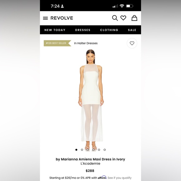 chinese dress ladies Larysa Midi Dress Macadamia – CAMI NYC main image 0